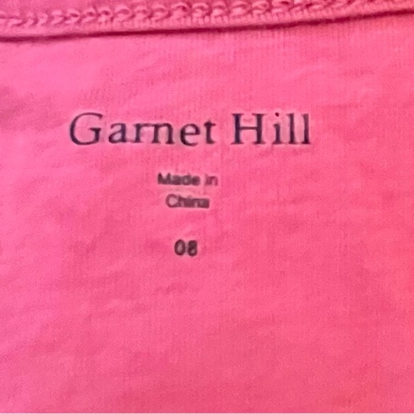 Garnet Hill pink midi Sundress women’s size 8 - Picture 3 of 3